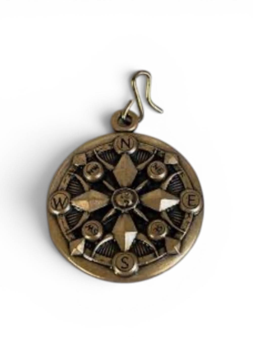 NWT ALEX & ANI RAFAELIAN Compass  Charm Transition-Objective-Direction Gold Tone